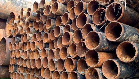 Труба 100x11 мм б/у купить в Москве