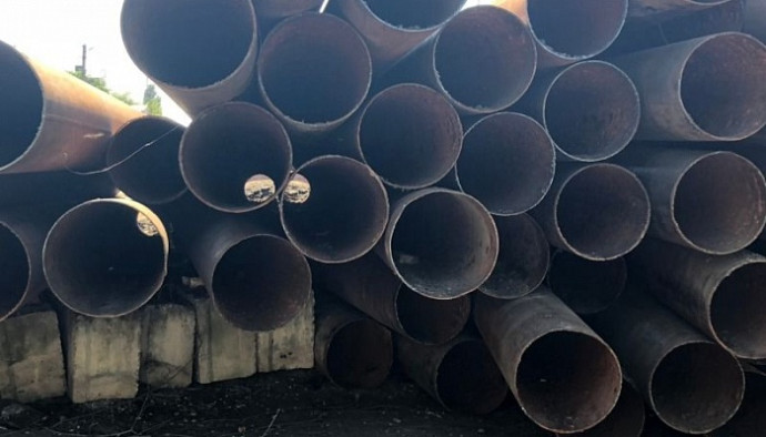 Труба 500x5 мм б/у