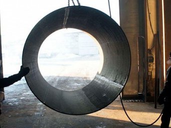 Труба из обечаек 1420x10 мм б/у купить в Москве