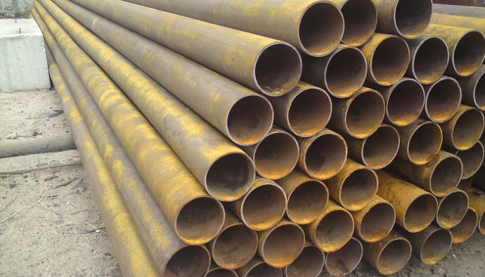 Труба 300x8 мм б/у