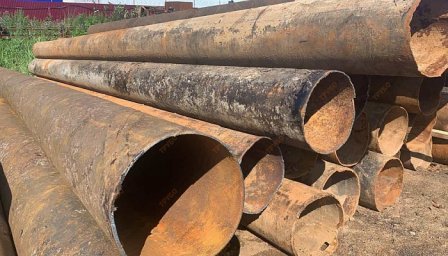 Труба 450x40 мм б/у купить в Москве